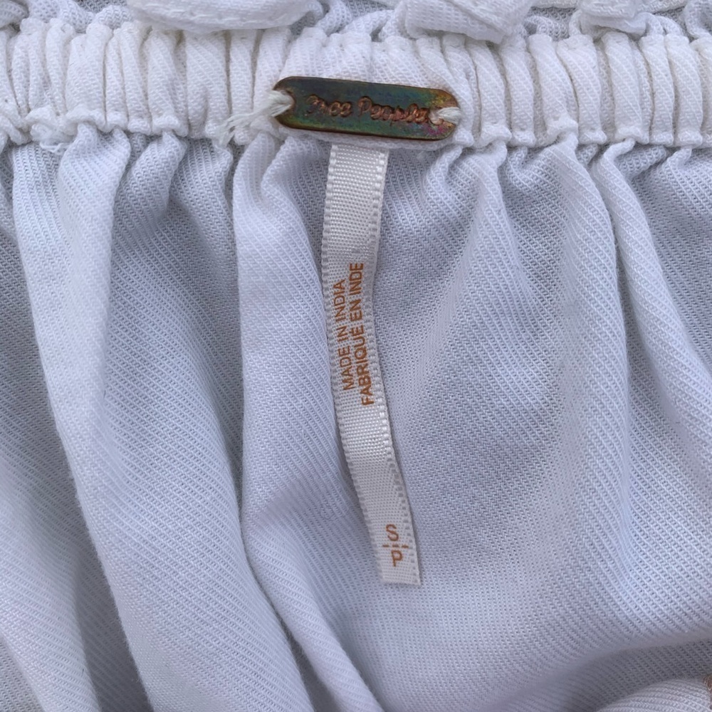 Free People | Fleur du joir Embroidered Shift BoHo Dress | Size Small - Picture 6 of 9